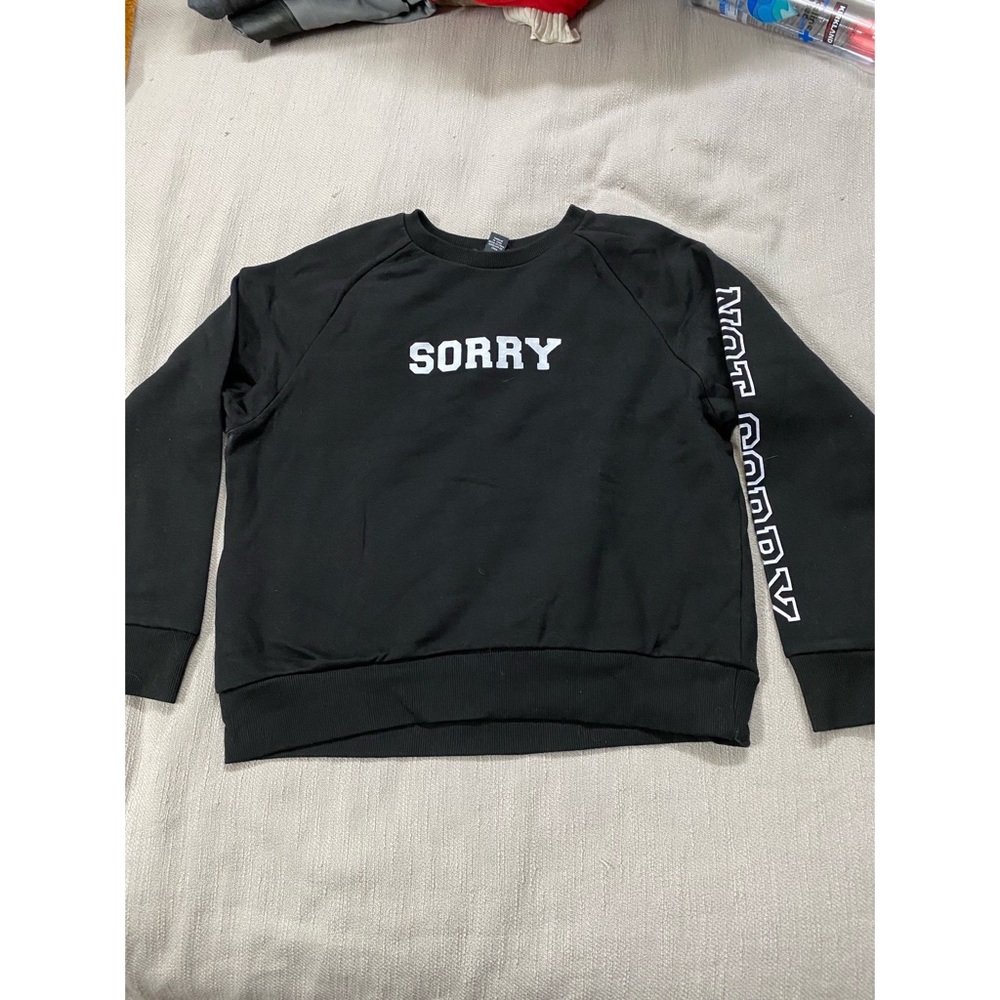 Sorry Not Sorry sweater